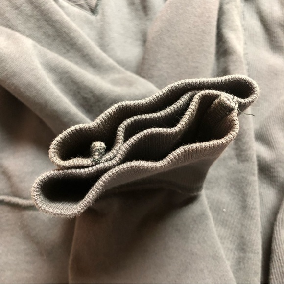 VERY Pale Pink/White Tye Dye Fuzzy Hoodie Size Small - Picture 5 of 9